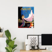 Art Deco Summer Blossom voor Mavis 1920 Poster (Thuiskantoor)