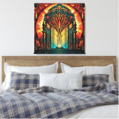 Art déco sur toile (Insitu(Chambre))