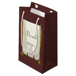 Art Déco Swanky dans sac cadeau Red