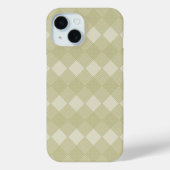 Art Deco Tan Diamonds Circuit Pattern Case-Mate iPhone Case (Achterkant)