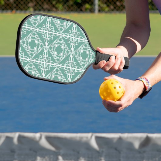 Art Deco Tegel Pickleball Paddle (Insitu)