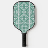Art Deco Tegel Pickleball Paddle (Voorkant)