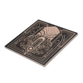 Art Deco Tegeltje (Zijkant)