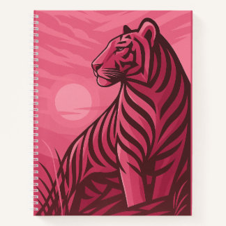 Art Deco Tiger Notitieboek