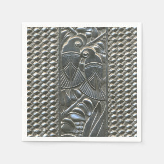 Art Deco Tortelduifjes Papier servet