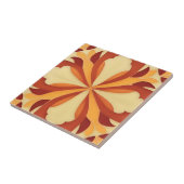 Art Deco Toscaanse Bloemen Tegel Tegeltje (Zijkant)