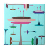 Art Deco Towers Tegeltje (Voorkant)