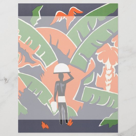  Art Deco Travel, inheems in het Afrikaanse Oerwou (Voorkant)