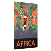  Art Deco Travel, inheems in het Afrikaanse Oerwou Klembord (Rechts)