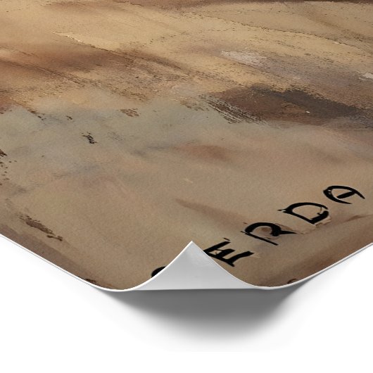 Art Déco Trois Femmes Sous Un Parapluie (Coin)