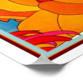 Art déco tropical asiatique Imprimer ca. 1934- 16x (Coin)