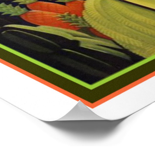 Art déco tropical Imprimer par William P. Welsh 16 (Coin)