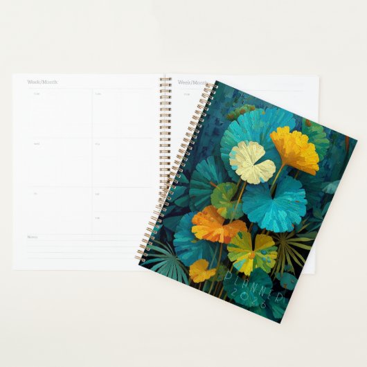 Art Deco Tropical Planner (Display)
