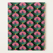 Art Deco Tropical Toucans & Ananas Planner (Achterkant)