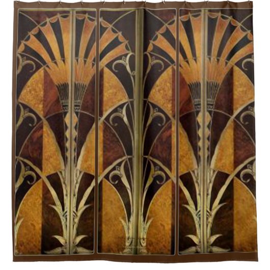 ART DECO TRYPTIK DOUCHEGORDIJN (Voorkant)