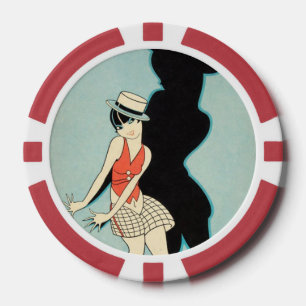 Art Deco uit het verleden - Voor Iedereen - Flappe Poker Chips