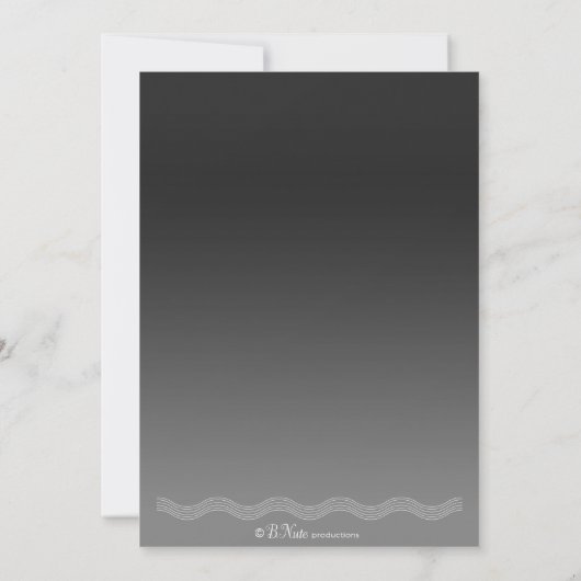 Art Deco Uitnodiging - Gatsby Style- Aangepaste te (Achterkant)