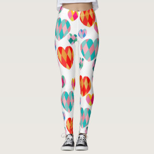 Art Deco Valentijnse Leggings