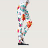 Art Deco Valentijnse Leggings (Rechts)