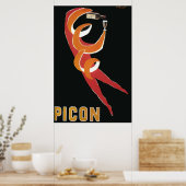  Art Deco van Bernard Villemot/Picon Poster (Keuken)