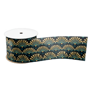 Art Deco ventilatorpatroon decoratief Lint