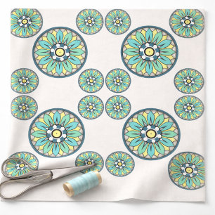 Art Deco Victoriaanse groene stijl Stof