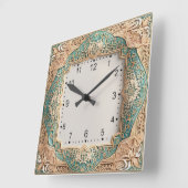 Art Deco Vierkante Klok (Hoek)