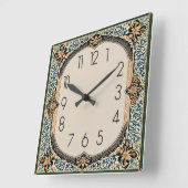 Art Deco Vierkante Klok (Hoek)