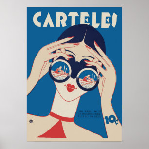 Art Déco vintage - Carteles - Jumelles