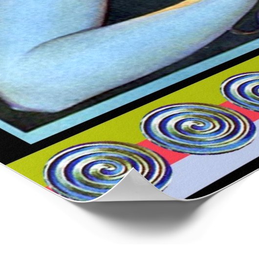 Art Déco Vintage fille (Coin)