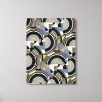 Art Déco vintage formes géométriques jazz Pochoir