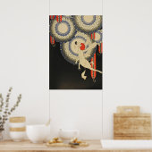 Art Déco Vintage - "Le Baiser de la luciole" (Cuisine)