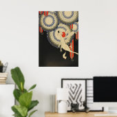 Art Déco Vintage - "Le Baiser de la luciole" (Bureau à domicile)