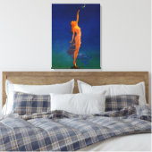 Art Déco Vintage Lune Déesse Céleste Art (Insitu(Chambre))