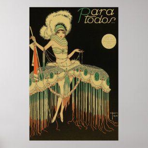 Art Déco Vintage - Para Todos - Showgirl