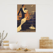 Art Deco vintage Poster (Keuken)