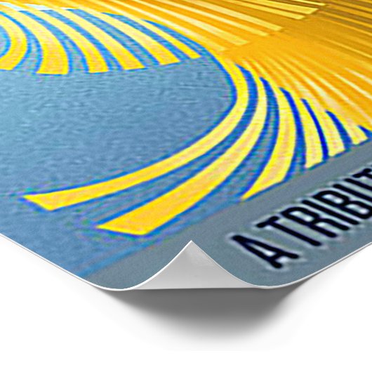 Art deco vintage poster (Hoek)