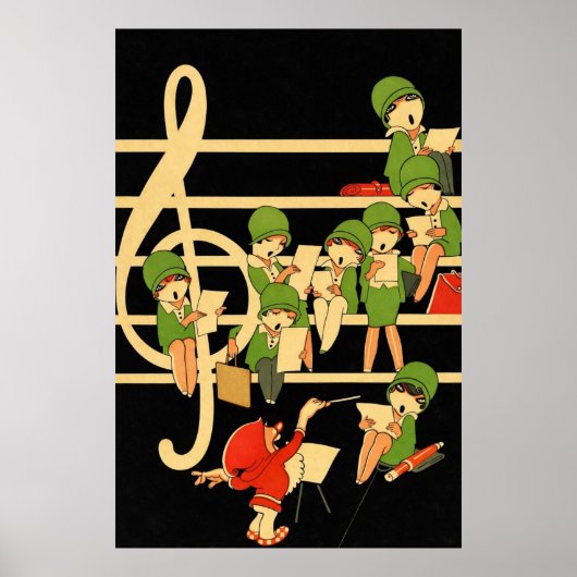 Art Déco Vintage - Pour Tous - Chœur (Devant)