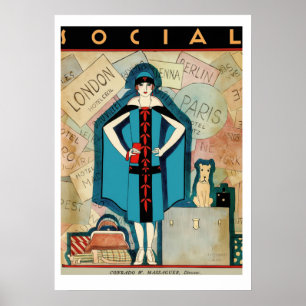 Art Déco vintage - Social - Voyage