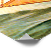 Art déco vintage surf (Coin)