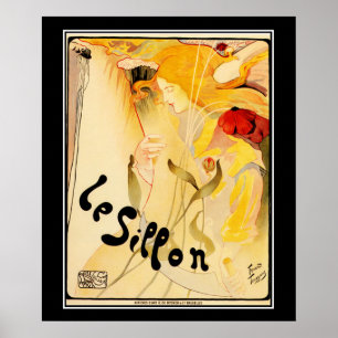 Art Deco vintageposter Poster