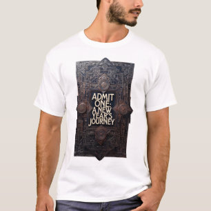 Art Deco VIP-Pas T-shirt, Premium Nieuwjaar T-shirt