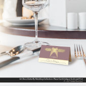 Art Deco Vlinder Bruiloft Antiek Gouden Roze Tent