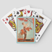  Art Deco, Vluchtige vogel van George Barbier Pokerkaarten (Achterkant)