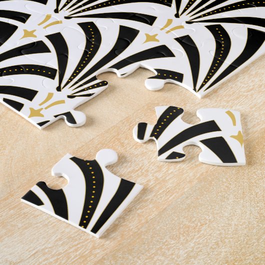 Art Deco voor aangepaste patronen Legpuzzel (Zijkant)