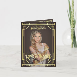 Art Deco Vrijgezellenfeest Love Bedankt Chocolade