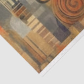  Art Deco Vrouw Decoupage Tissuepapier (Detail)