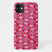 Art Deco Wallpaper Pattern, Bourgogne Case-Mate iPhone Case (Achterkant)