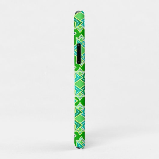 Art Deco Wallpaper Pattern, Jade Green Case-Mate iPhone Case (Achterkant/rechts)