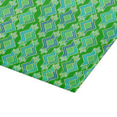 Art Deco Wallpaper Pattern, Jade Green Snijplank (Hoek)